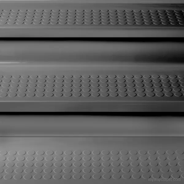 Roppe 96 vantage w/riser rubber stair treads profile