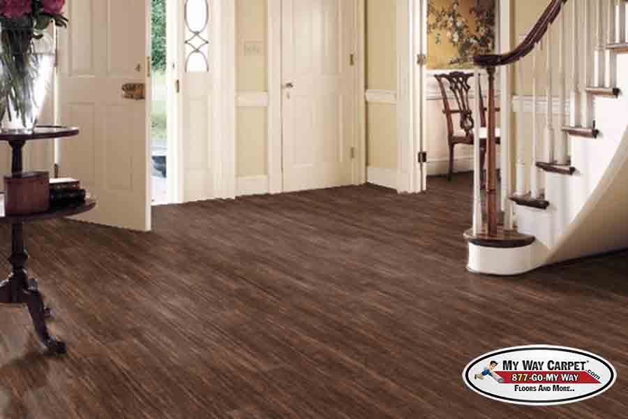 Congoleum Plank Connections &mdash; Bamboo &mdash; Vinyl plank.