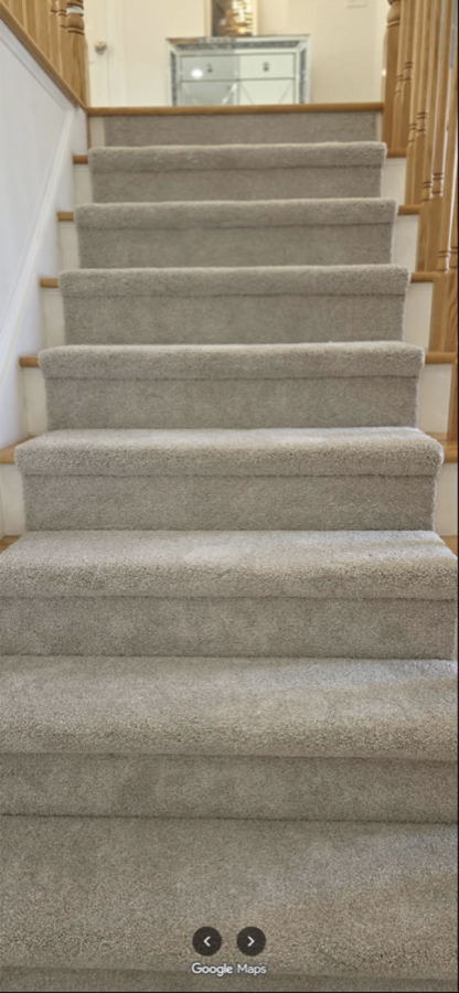 Butool K. stair runner installation 1