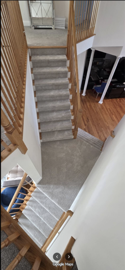 Butool K. stair runner with landing