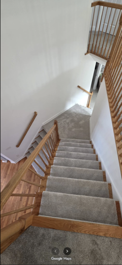 Butool K. stair runner top view