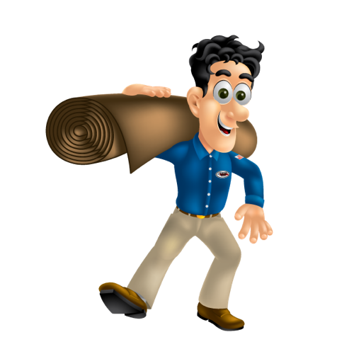 Sam, delivering the right carpet to the right room.