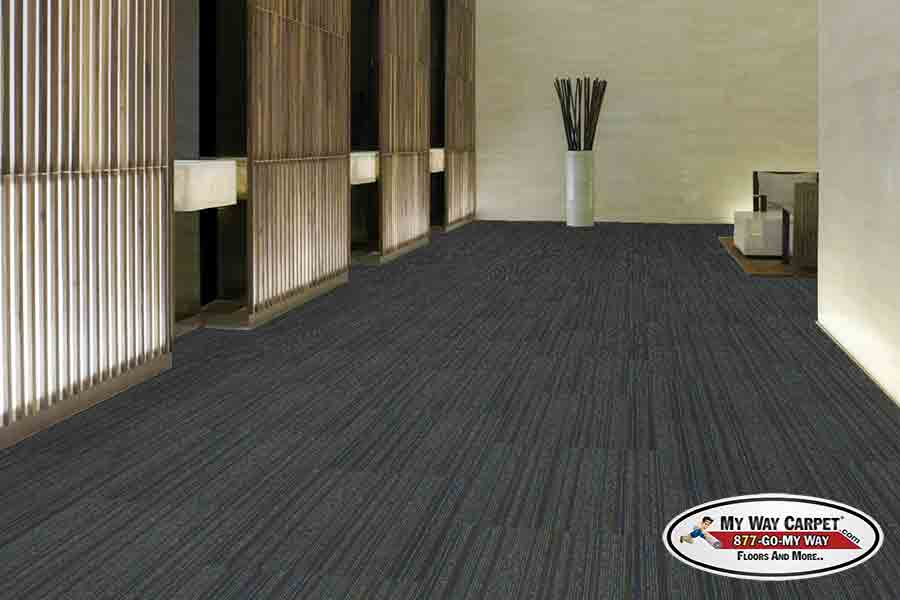 Shaw Wired Tile &mdash; Commercial carpet tile.