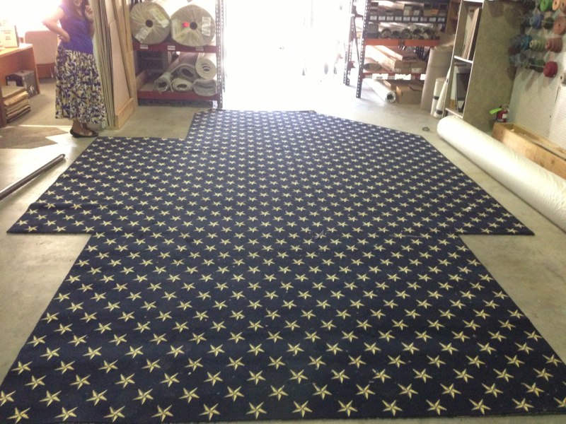 Custom carpet binding in NJ - example 91