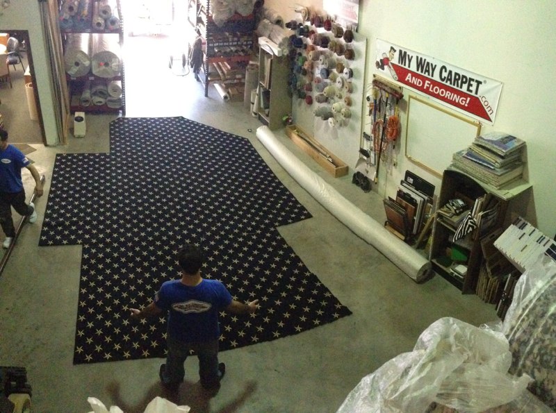 Custom carpet binding in NJ - example 93