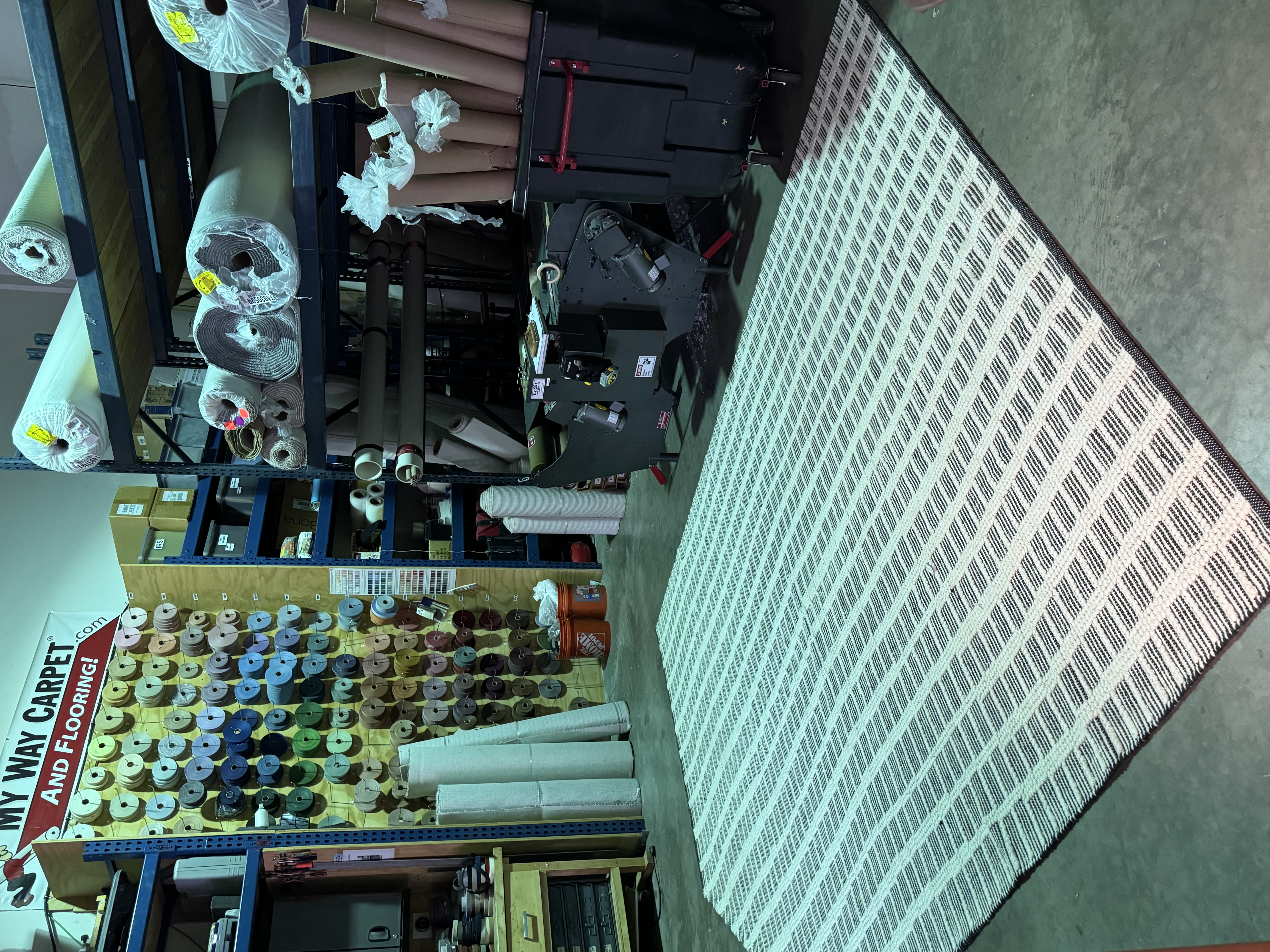 Custom area rug and runner in NJ - example 1