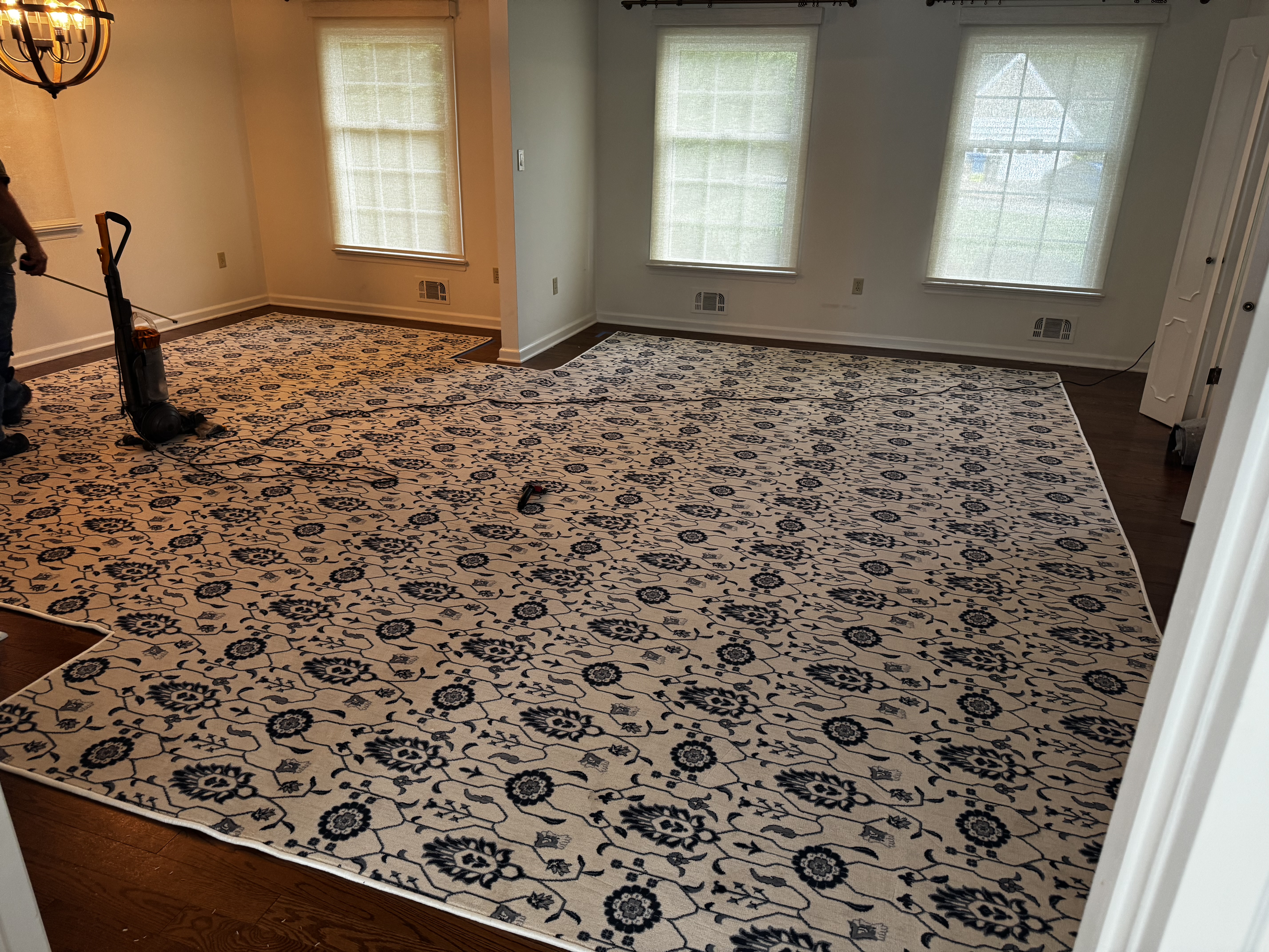 Custom area rug and runner in NJ - example 6