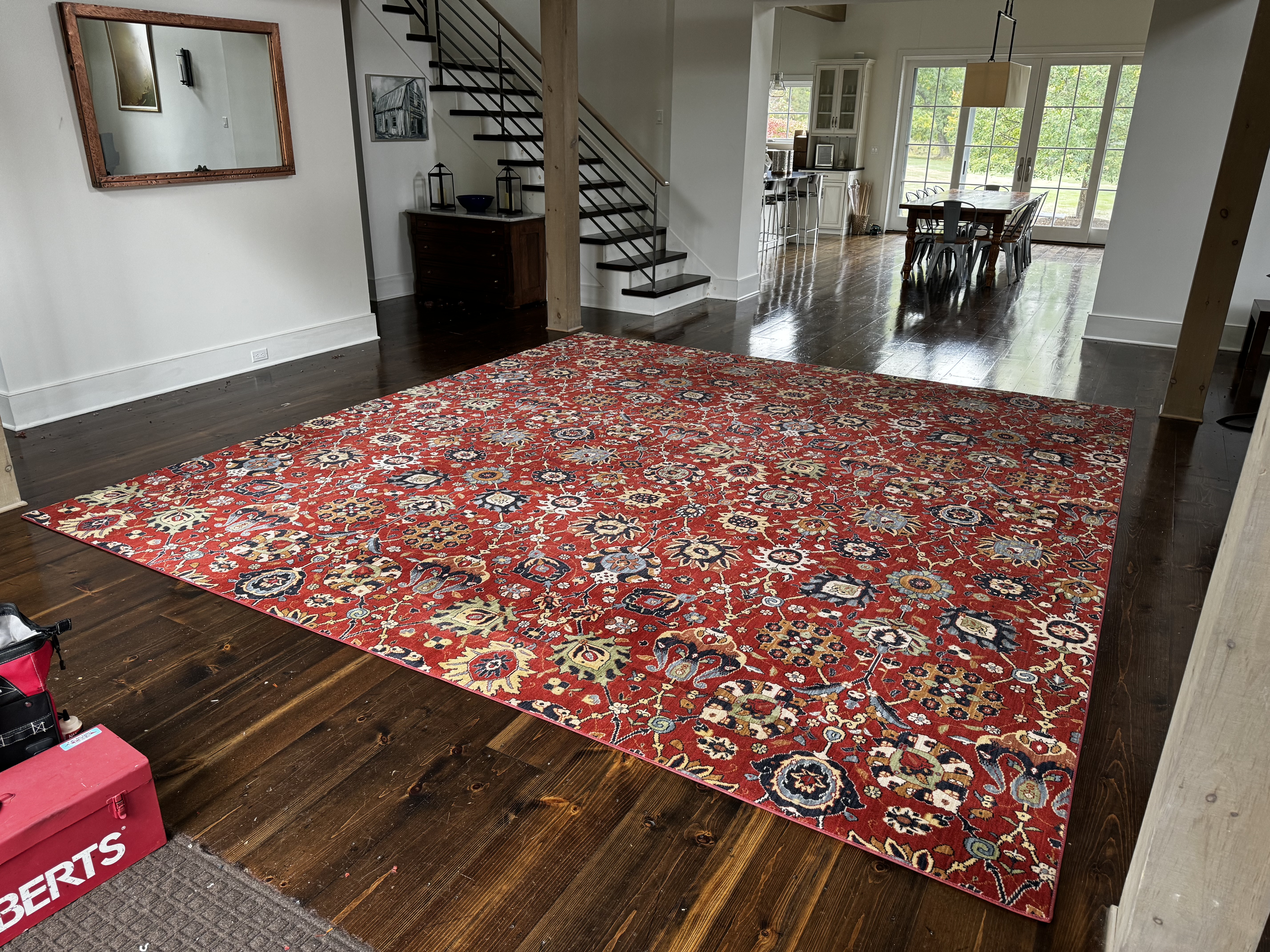 Custom area rug and runner in NJ - example 9