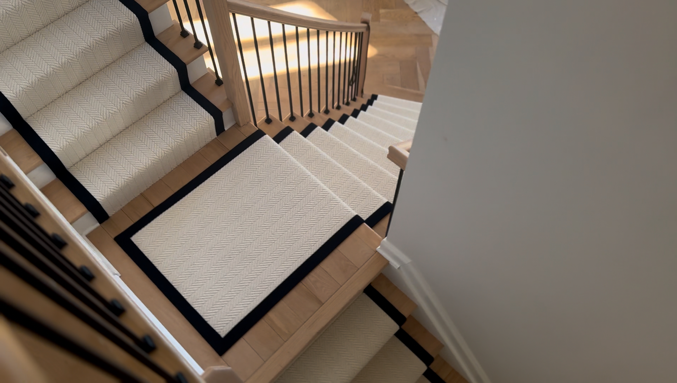 Custom carpet binding in NJ - example 1